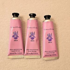 Crabtree & Evelyn 3 Iris Hand Therapies.